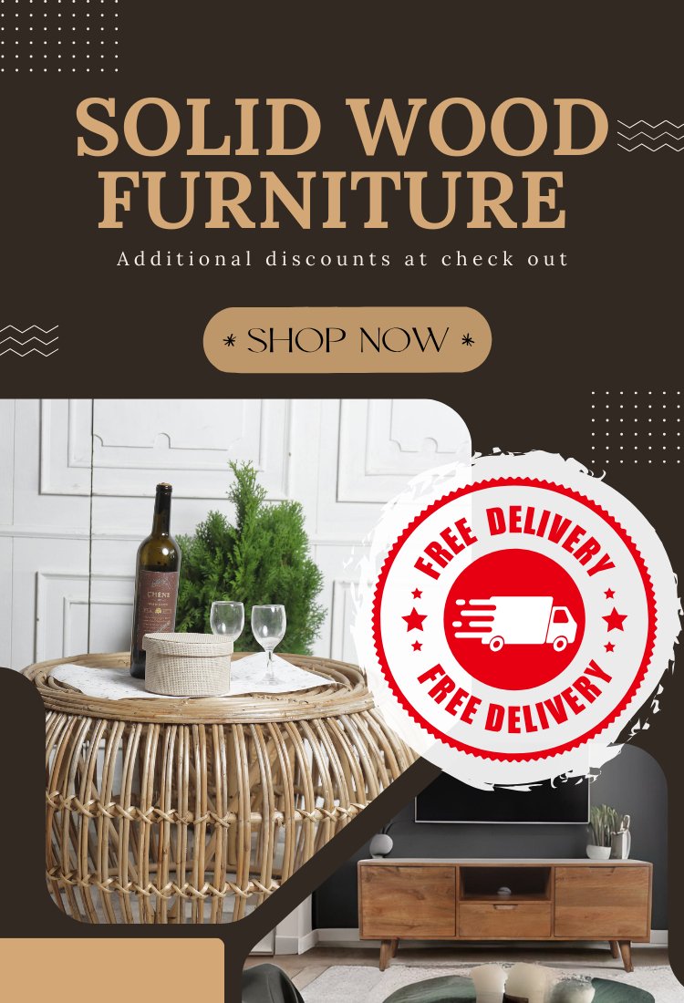 Solid wood on sale furniture clearance