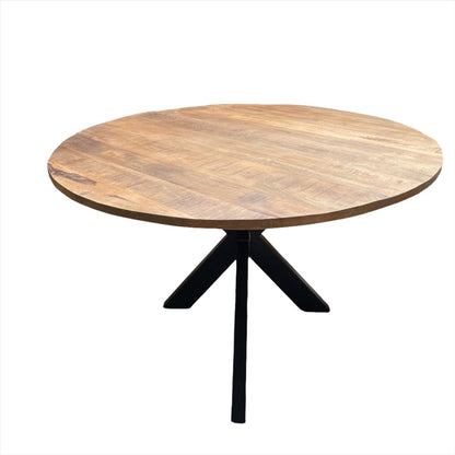 55 inch round Solace dining table - Rustic Furniture Outlet