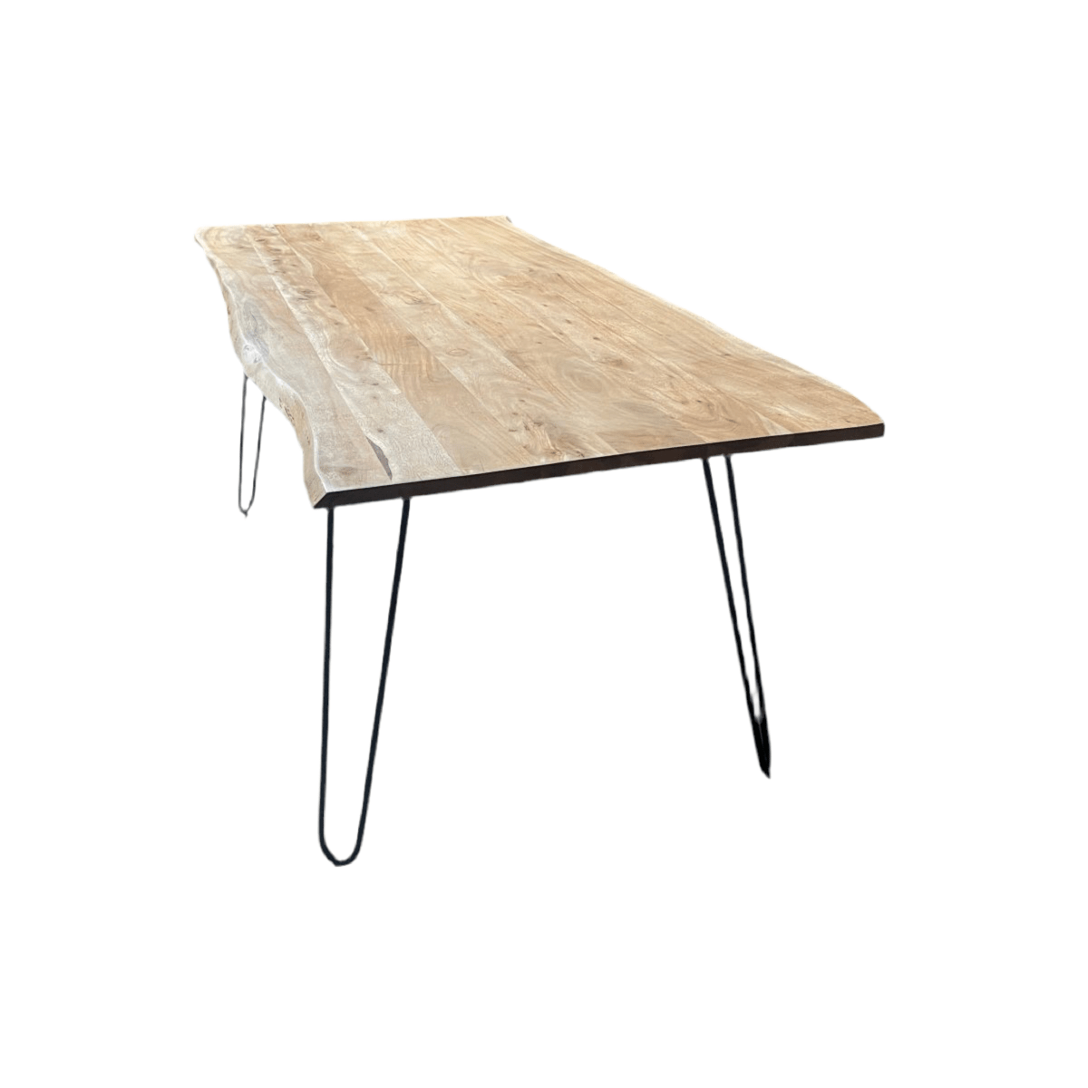 79 inch Embrun Acacia wood Dining Table - Rustic Furniture Outlet