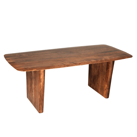 79 inch Tokyo Acacia Wood Dining Table - Rustic Furniture Outlet