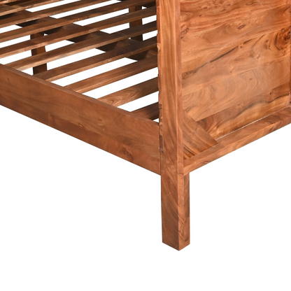 ARIA - Acacia Wood Bed