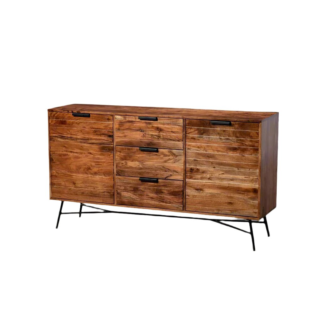 ARIA - Acacia Wood Sideboard - Rustic Furniture Outlet