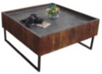 Avery acacia wood coffee table - Rustic Furniture Outlet