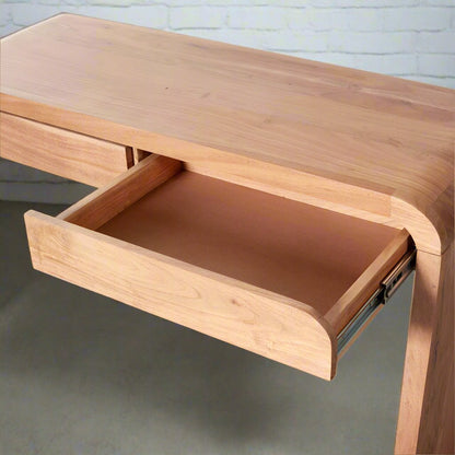 CURVE Acacia Desk - Rustic Furniture Outlet