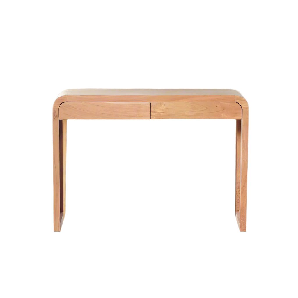 CURVE Acacia Desk - Rustic Furniture Outlet