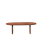 ELLIPSE - Mango Wood Coffee Table - Rustic Furniture Outlet