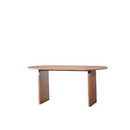 ELLIPSE - Mango Wood Dining Table - Rustic Furniture Outlet