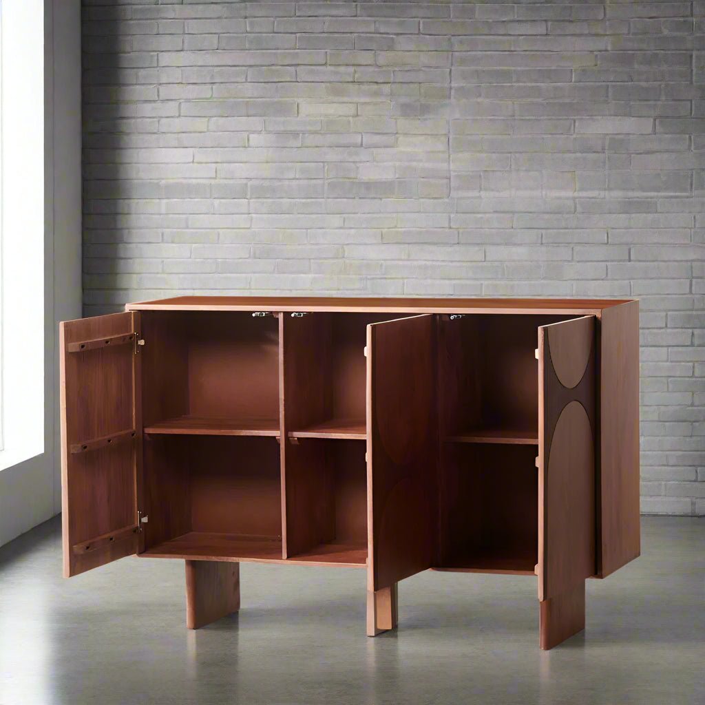 ELLIPSE - Mango Wood Sideboard - Rustic Furniture Outlet