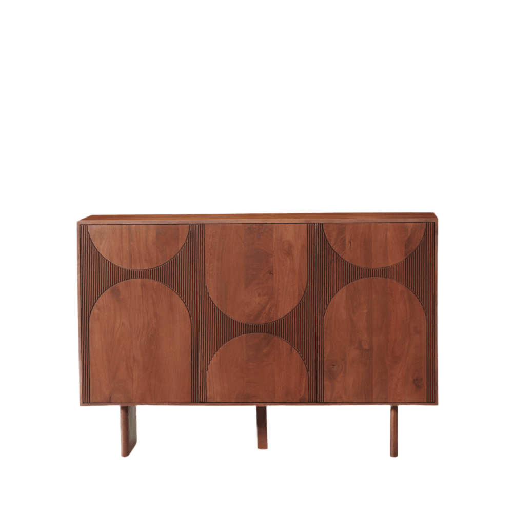 ELLIPSE - Mango Wood Sideboard - Rustic Furniture Outlet