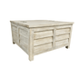 Hampton Square Coffee Table trunk - Rustic Furniture Outlet