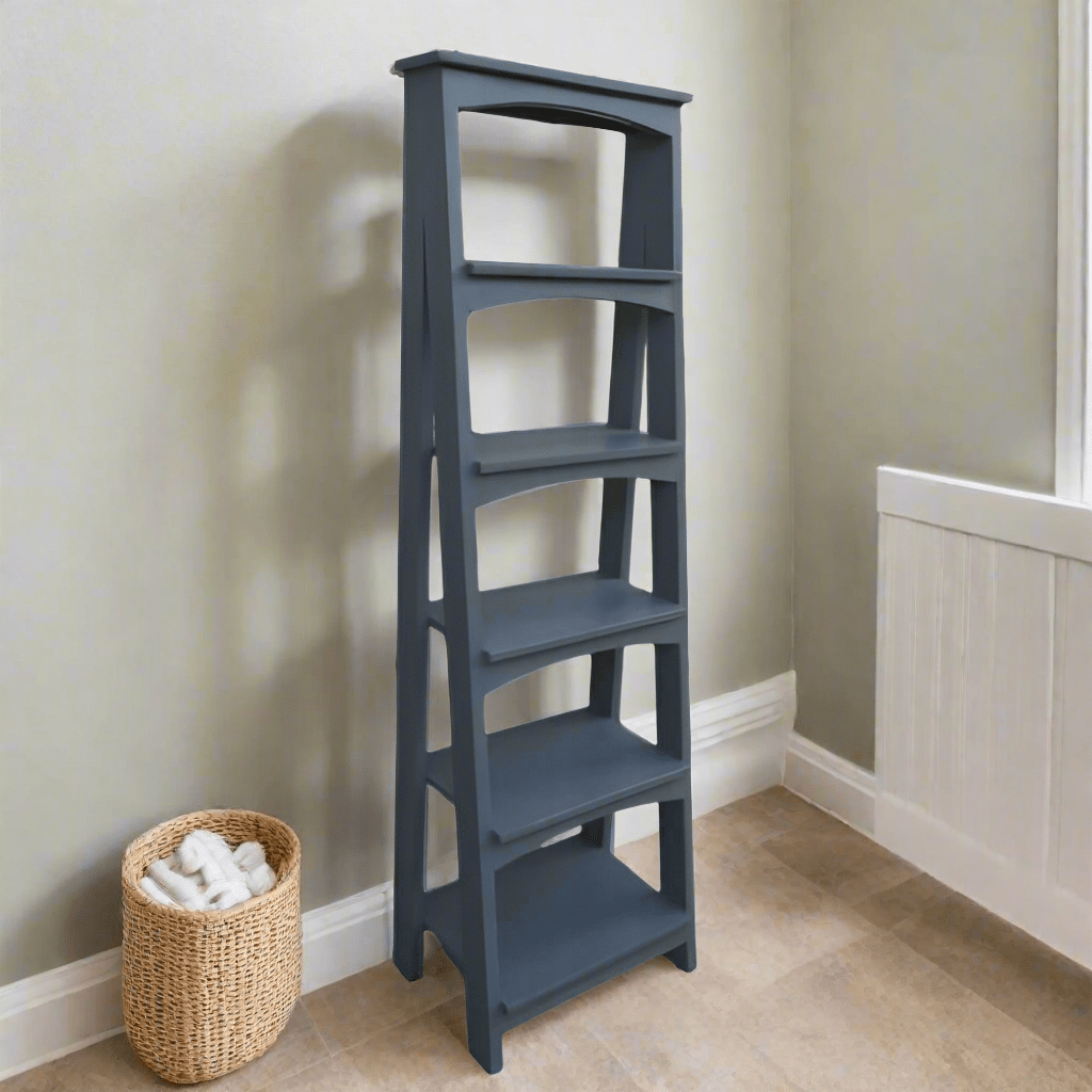 Lunenburg Ladder Bookcase - Rustic Furniture Outlet