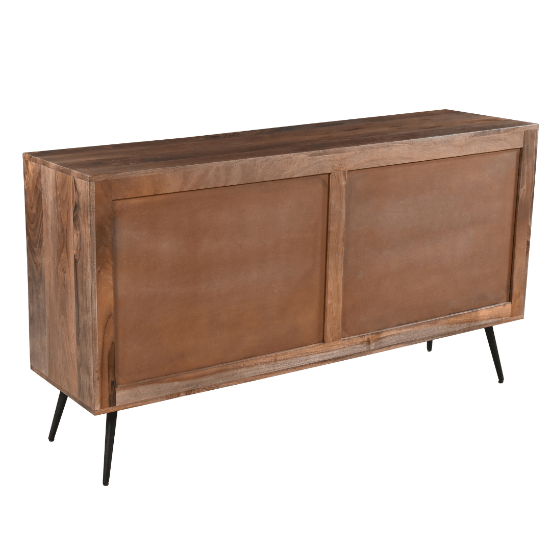 MADRID - Acacia Wood 6 Drawer Dresser - Rustic Furniture Outlet