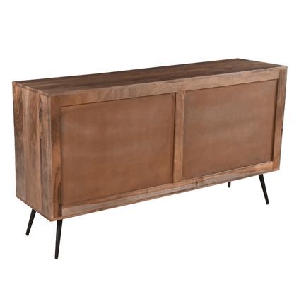 MADRID - Acacia Wood 6 Drawer Dresser - Rustic Furniture Outlet