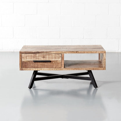 MAURA - Mango Wood Coffee Table - Rustic Furniture Outlet