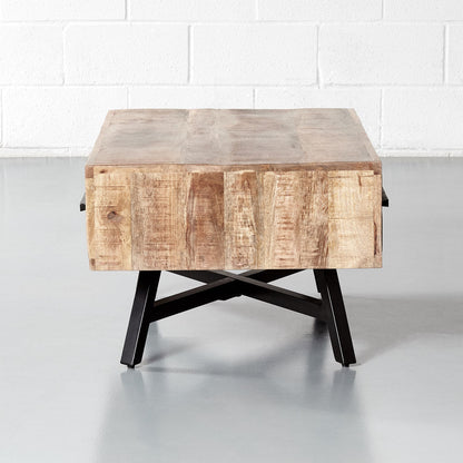 MAURA - Mango Wood Coffee Table - Rustic Furniture Outlet