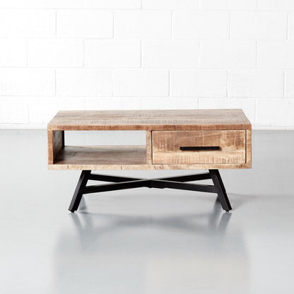 MAURA - Mango Wood Coffee Table - Rustic Furniture Outlet