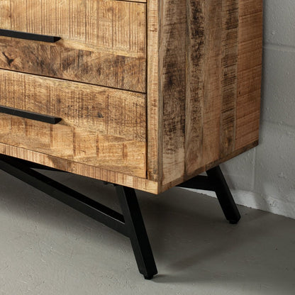 MAURA - Mango Wood Dresser - Rustic Furniture Outlet