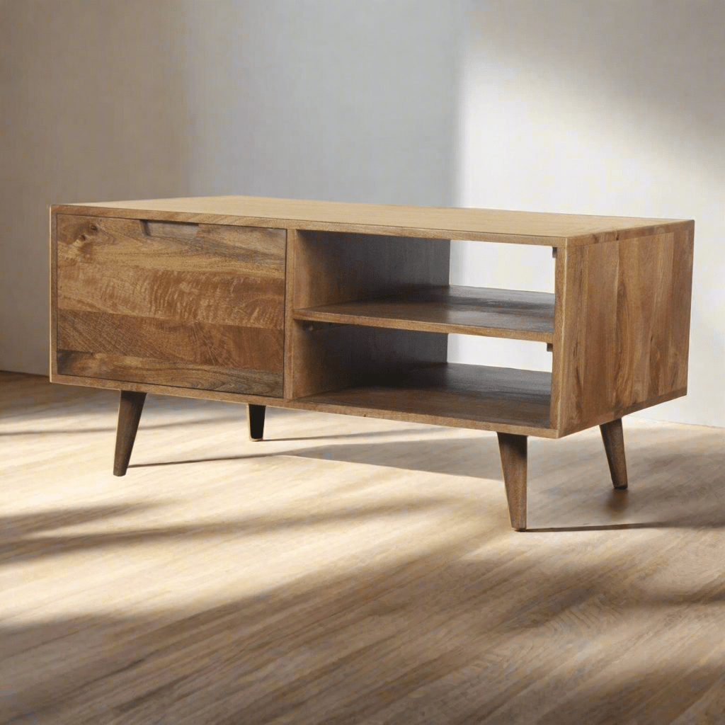 Mercury Mango Wood Coffee Table - Rustic Furniture Outlet