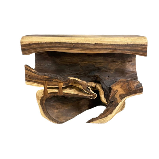 Pure - Chamcha wood organic console Black/Nat 39