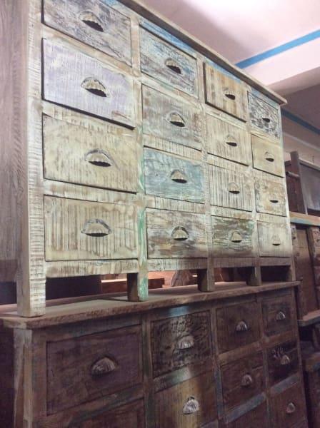 RIVERSIDE 16 DRAWER CHEST FINAL SALE AS IS - Rustic Furniture Outlet