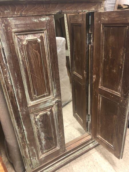 RIVERSIDE MIRROR WITH OLD DOORS * - Rustic Furniture Outlet