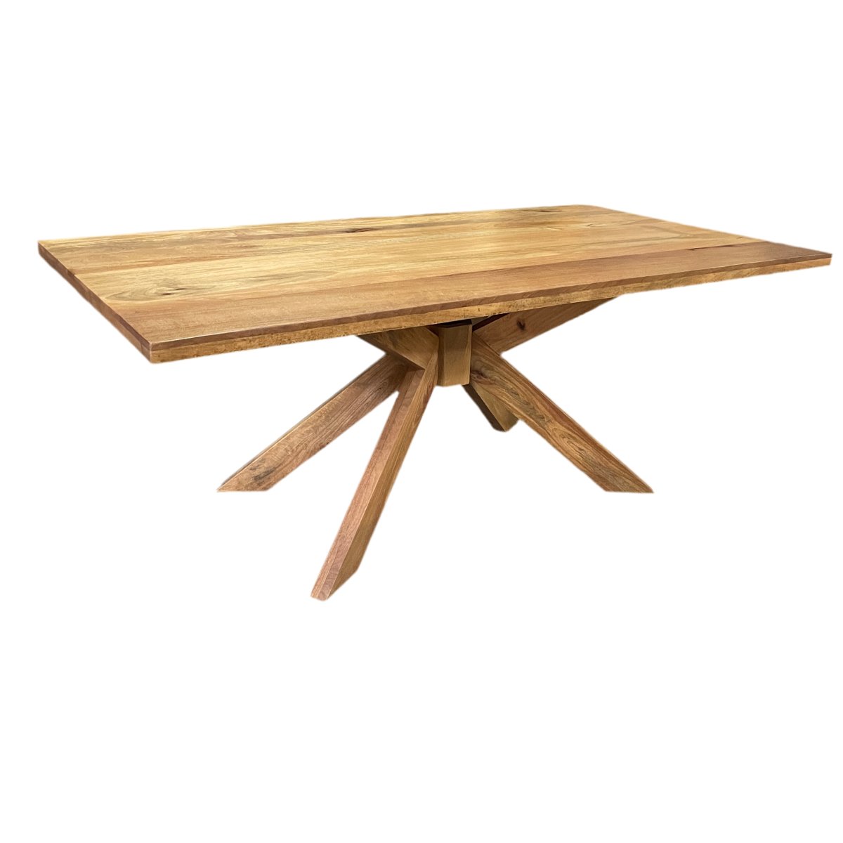 Rockwell 75 inch Acacia Wood Dining Table - Rustic Furniture Outlet