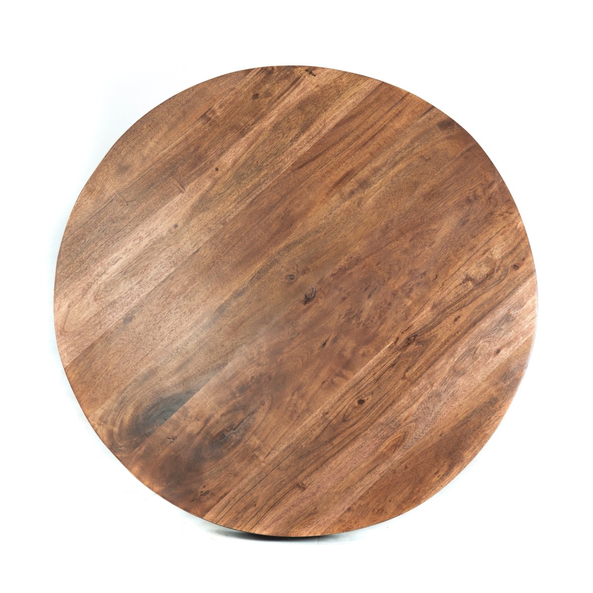 RUDOLPH - Round Acacia Wood Coffee Table - Rustic Furniture Outlet