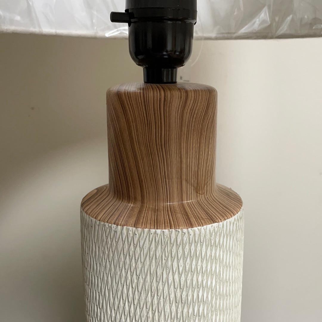 Small Table Lamp Wood Accents - Rustic Furniture Outlet