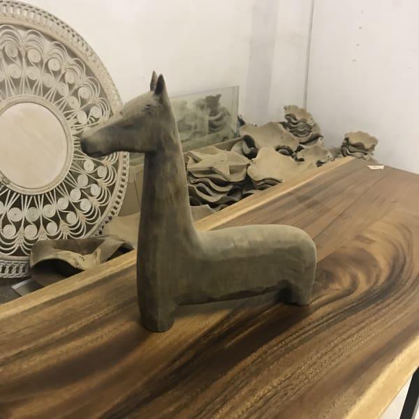 WOODEN ALPACA CARVING - Rustic Furniture Outlet