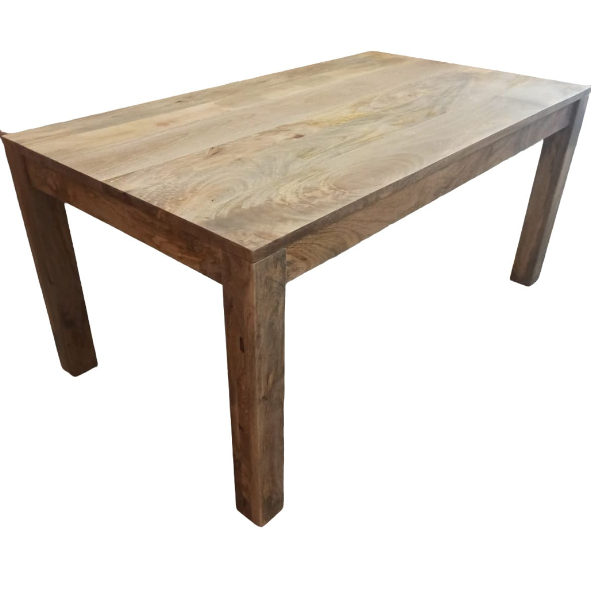 72 inch Sawana Mango Wood Dining Table - Rustic Furniture Outlet