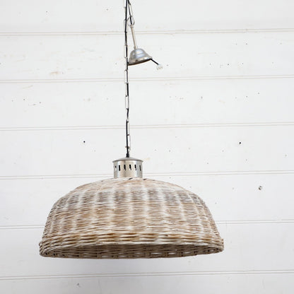 Bamboo wooden ceiling lamp - Rustic Furniture Outlet