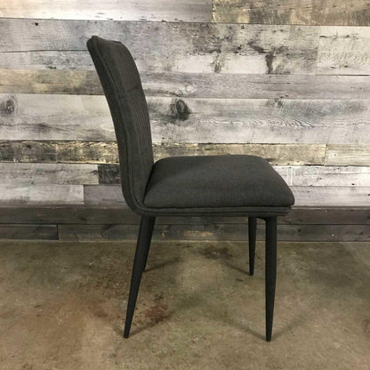 Grey Corduroy Dining Chair (set of two) - Rustic Furniture Outlet