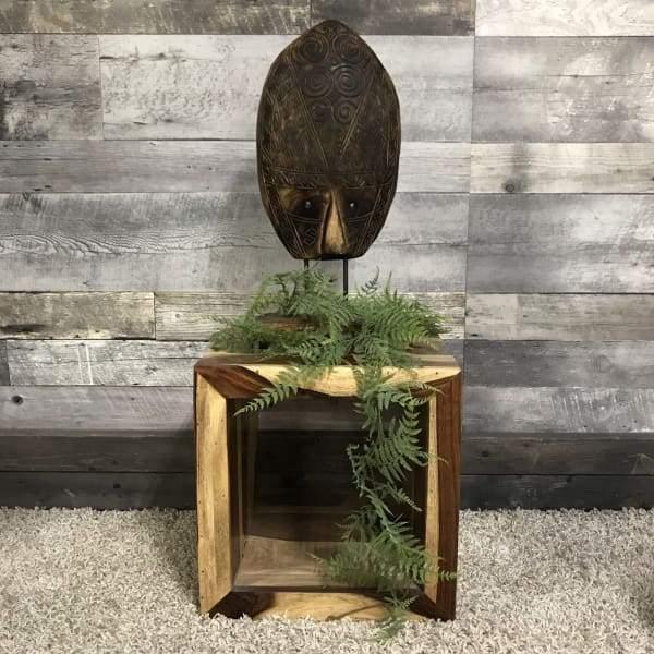 Handicraft Deco Stand Mask L - Rustic Furniture Outlet