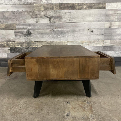 Knox Mango Wood Coffee Table - Rustic Furniture Outlet
