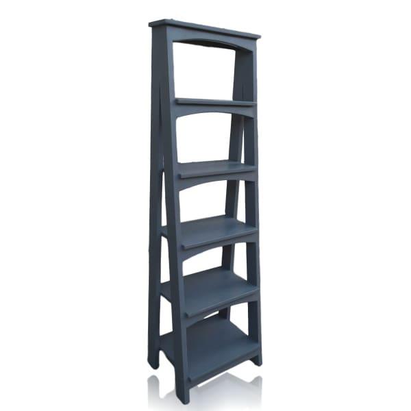 Lunenburg Ladder Bookcase - Rustic Furniture Outlet