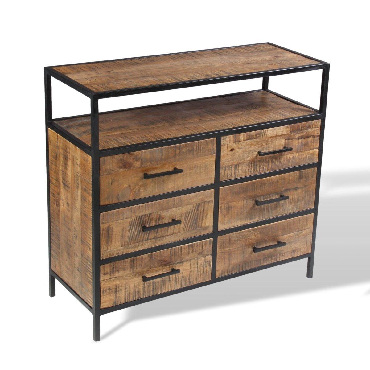 Madone Mango Wood Dresser - Rustic Furniture Outlet