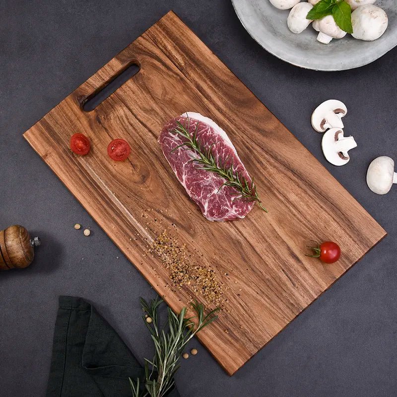 Premium Acacia Wood Chopping Cutting Board - Rustic Furniture Outlet