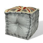 Union jack canvas pouf - Rustic Furniture Outlet