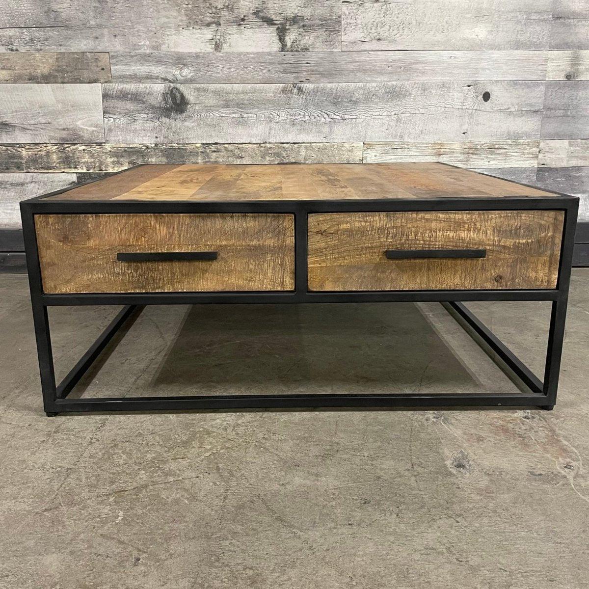 Watson Square Coffee Table - Rustic Furniture Outlet