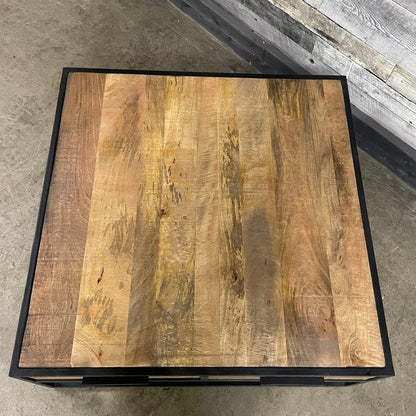 Watson Square Coffee Table - Rustic Furniture Outlet